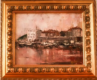 Franeta J Черногория "Будва-курорт( "Budva-Picana")"
холст, масло. Йово Франету (Jovo Franeta) 
