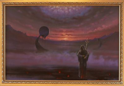 Попов И.Д (Беларусь) " Властелин Снов" 1999г.
холст, масло. Иван Дмитриевич Попов (род. 1966) — 