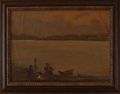 Шолохов Б.А. " Рыбаки "
холст, масло. Шолохов Борис Анатольевич (1919-2003)- живописец. 
Родился 