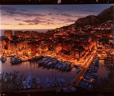 Лушпин Е. Л. "Монако".
холст, масло. Лушпин Евгений Леонидович (род. 1966) — современный 