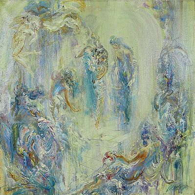 Матвеев И. "Танец" 2002г.
холст, масло. Игорь Матвеев (род.1959 г.р.) - Художник работает в 