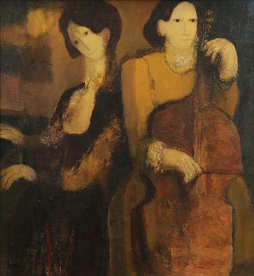 Аранышев А.Л. "Дуэт" 2017г.
холст, масло. Аранышев Андрей Львович (род.1956г.) - известный 
