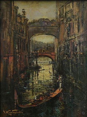 Коробейников В.В. "Венеция" 2007г.
холст, масло. Виталий Владимирович Коробейников (Род.1950 