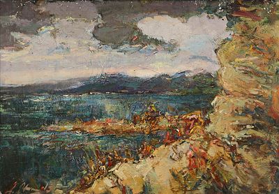 Отрошко А.И. "Морской берег" 2013г.
холст, масло. Александр Иванович Отрошко (род.1955г.) - 