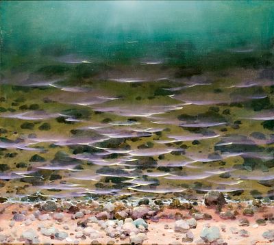 Дмитриев Г.Р. "У берега"2001г.
холст, масло. Георгий Руальдович Дмитриев (род.1957)г. - 