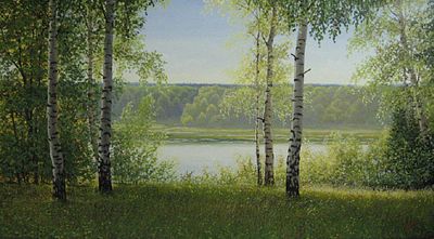 Лощилов Е.В. "Июль"2007г.
холст, масло. Евгений Валентинович Лощилов (Род.1964г.) — современный 