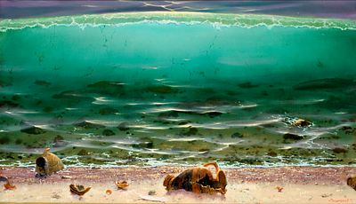 Дмитриев Г. Р. "Дары моря" 2001г.
холст, масло. Георгий Руальдович Дмитриев (род.1957)г. - 