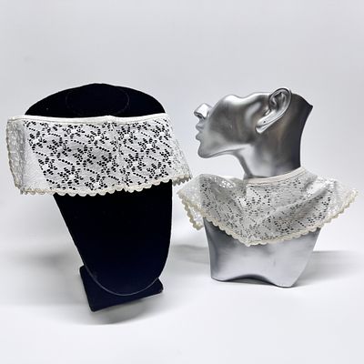 Воротнички. 2 шт. СССР, 1950-е гг. 
Ширина – 10 см. 
№ 8 ВА