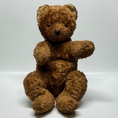 Мягкая игрушка &laquo;Медведь&raquo;. СССР, 1960-е гг. Московская ф-ка. Мягкая игрушка &laquo;Медведь&raquo;. СССР 