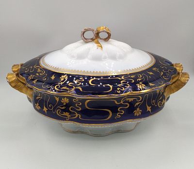 супница Россия, Т-во Кузнецова 
есть скол