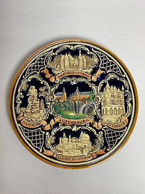 Пивная, настенная тарелка, ручной работы. Производство Германия. Время изготовления середина 