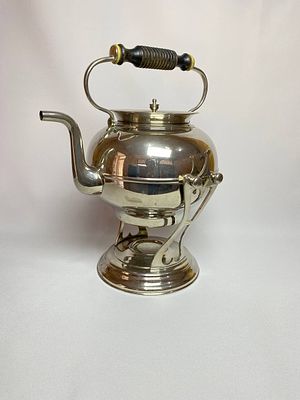 Большая бульотка производство Швеции.Время изготовления XX век. Материал латунь, гальваническое 