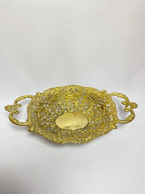 Красивая ажурная конференция, фруктовница. Производство Германия, 60-70 года прошлого века. 