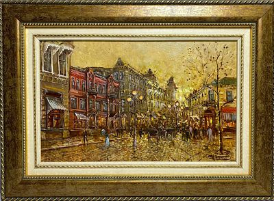 Картины знаменитого современного художника Александра Фомина. Остановившись на мотивах 