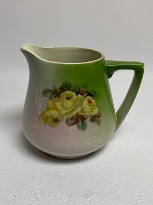 Антикварный фарфор 19 века. Молочник. Сливочник Кузнецов без клейма, но номерной. Царская 