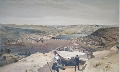 Уильяма Симпсона
Крымская война. (1823-1899). Литография раскрашенная. Размер37х55см