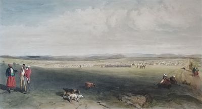 Уильяма Симпсона
Крымская война. (1823-1899). Литография раскрашенная. Размер 37х55см