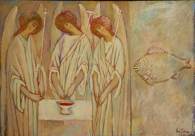 Ливада Николай Николаевич (1941 г.р.) . 
холст масло 
Российский художник, 