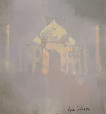 Ливада Николай Николаевич (1941 г.р.) 
Картон масло 
Российский 