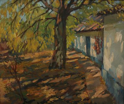 Ушакова Лариса Георгиевна ( 1960-2020 ) 
холст масло 50 х 60 см 