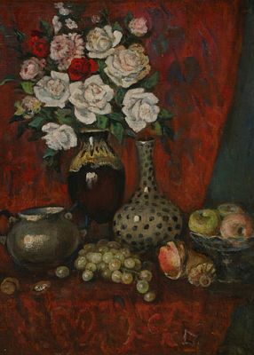 Курилович Римма Ивановна (1927г.р.). 
холст , масло. 70 х 50 см. 
Родилась 28 