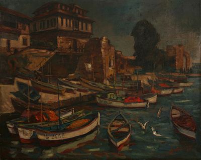 Акименко Виталий Иванович (1928 г.р.) 
холст масло . 
Заслуженный художник России. 