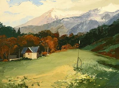 Косивцов Дмитрий Борисович (1965г) 
холст масло 
Родился 25 февраля 1965 г. в Германии 