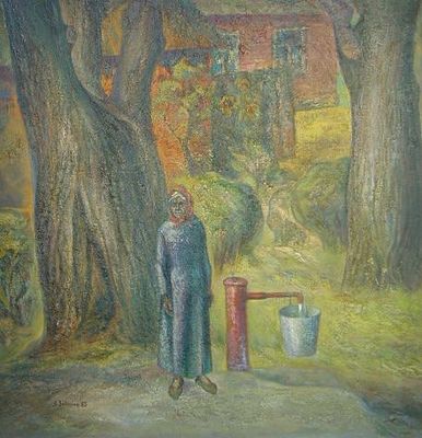 Заворин Анатолий Александрович (1932–2009) 
холст масло 
Заворин 