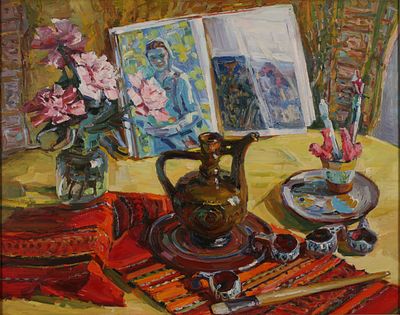 Кулагина Ольга Николаевна (1927, Ростов -на -Дону ) 
холст масло. 
