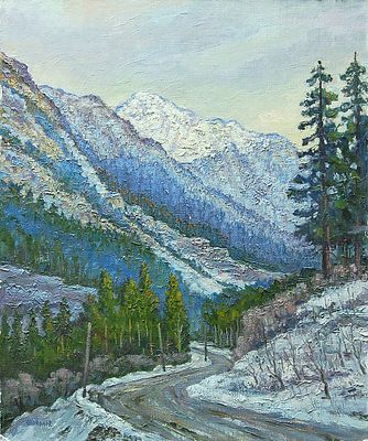 Соколов Семен Семенович (1929-2008) 
Картон, масло . Размер 63 х70 см. 
Соколов Семен 