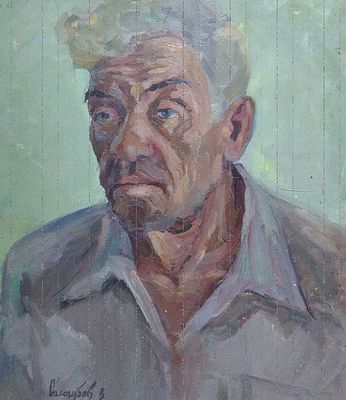 Сологубов 
Макаревич 
картон масло 35*42