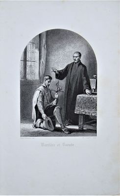 Гравюра. XIX век. Размер: 25,5Х15,5 см (лист); 14Х10 см (гравюра).