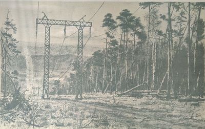 Гравюра. середина. XX век. литография 
размер 20 х 32 см .В хорошем состоянии