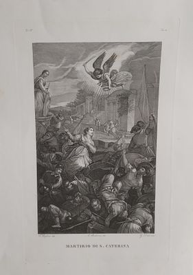 Гравюра. середина. XIX век. офорт 
. В хорошем состоянии