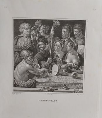 Гравюра. середина. XIX век. офорт . В хорошем состоянии