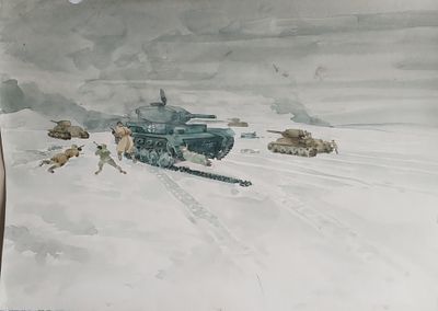 Сапач Николай Дмитриевич (1923–2010). 
великая отечественная война