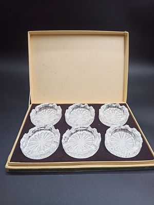 Набор пепельниц. Набор индивидуальных пепельниц от известного немецкого бренда Echt Bleikristall 