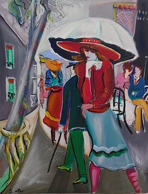 שלמה אלטר - שמן על בד 90X70 חתום .