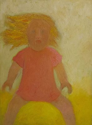 אסנת רייזמן - דסטני. שמן על בד 30X40 חתום.רואים את השפעה של המסטר הגדול אורי רייזמן אביה של האמנית 