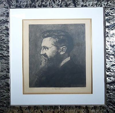 הרמן שטרוק - הרצל. תחריט 54X42