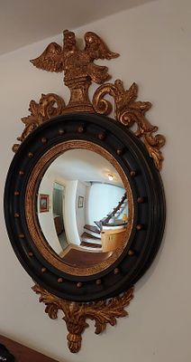 מראה מעץ מעוצבת 70X120 מיוחדת מאוד .