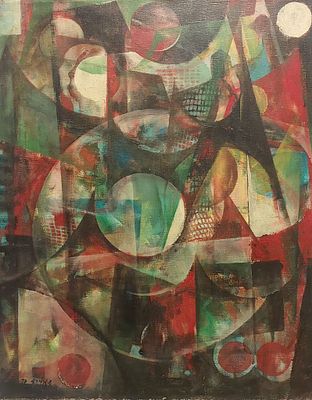 שלמה אלירז - שמן על בד 50X60 חתום .