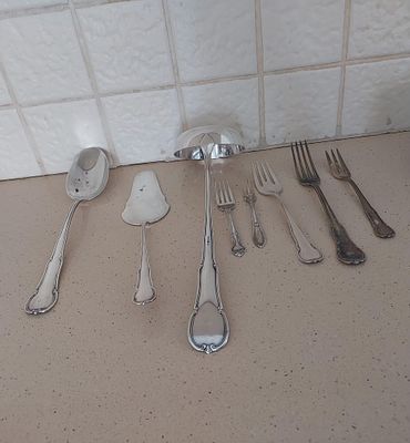 כלי כסף - כלי כסף משקל 560 גרם חתום 800.