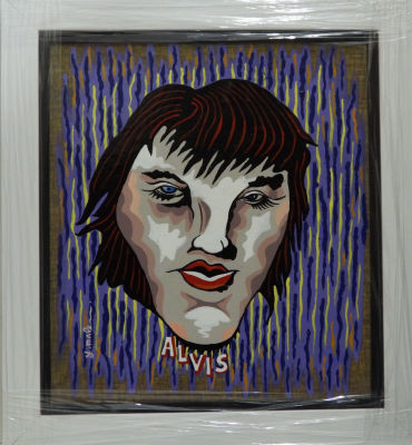 יובל מלר - שמן על בד 42X42 חתום