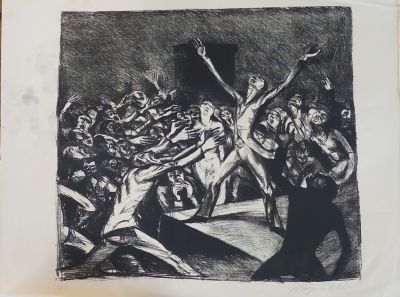 Magnus Zeller - תחריט 28X37 חתום