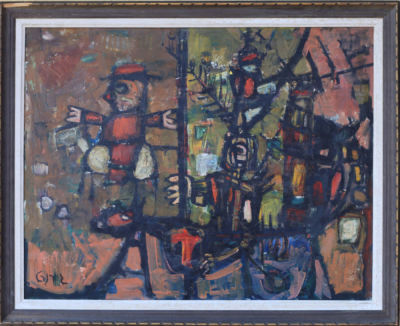 גרשון רנרט - ליצנים בקרקס. ר