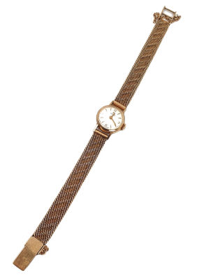 שעון זהב TISSOT לאישה 14 קראט , משקל 22.15 גרם 
. שעון זהב TISSOT לאישה 14 