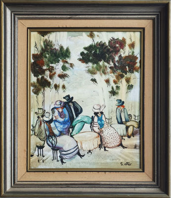 SHLOMO ALTER - Technique: Oil on artist canvas Size: 50x40