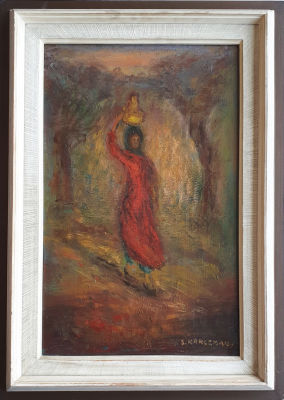 SHIMON KRECHMER - Technique: Oil on canvas Size: 61X38