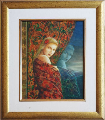 RINA SUTZKEVER - Technique: Oil on masonite Size: 50X40